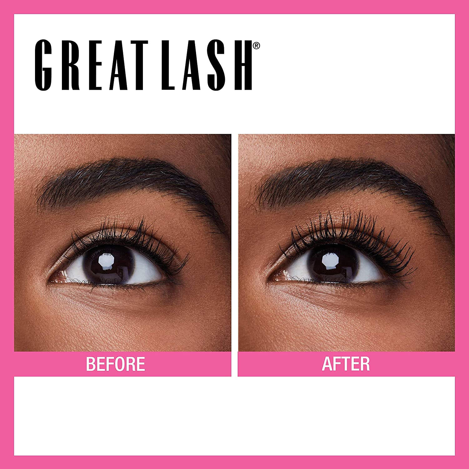 Maybelline Great Lash Washable Mascara Makeup, Volumizing Lash-Doubling Formula That Conditions As It Thickens, Very Black, 2 Count - Image 3